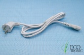 Сетевой шнур электрический к мод. H1, P3-LPM, белый