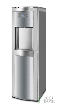 Кулер для воды Ecotronic P9-LX Silver с нижней загрузкой бутыли