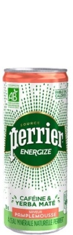 Энергетический напиток Perrier Energize 0,33 ж/б ( Грейпфрут ) Газ.