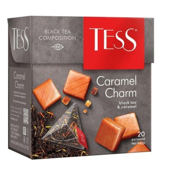 Чай черный TESS Caramel Charm